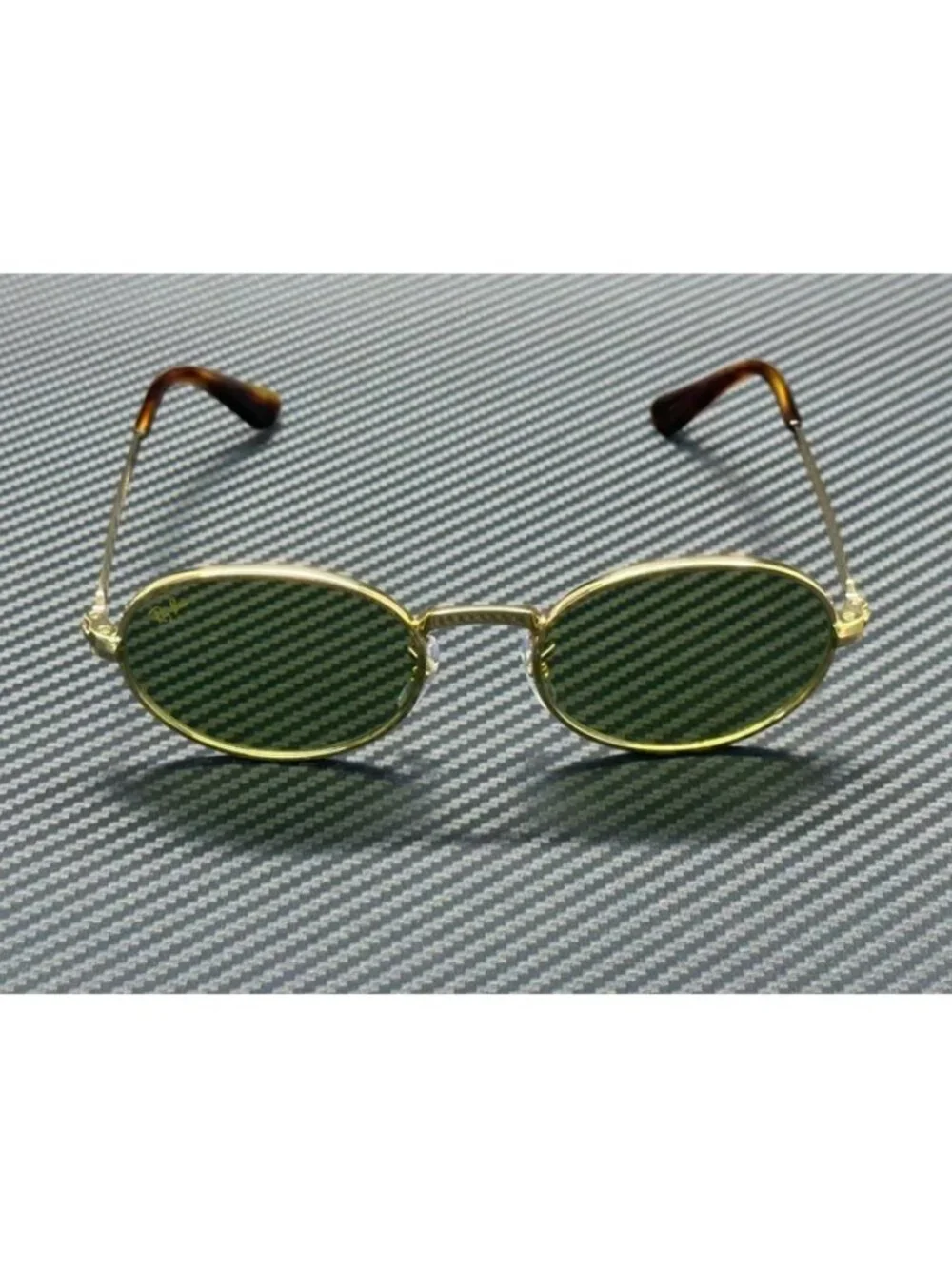 New Ray-Ban Men Arista Gold Sunglasses 54-21-145